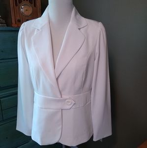 Lineadonna essentials white blazer